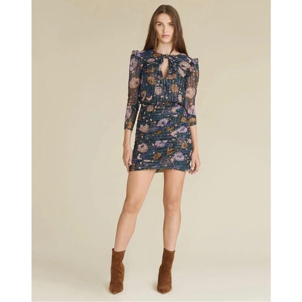 NWT VERONICA BEARD Peppa Floral Minidress